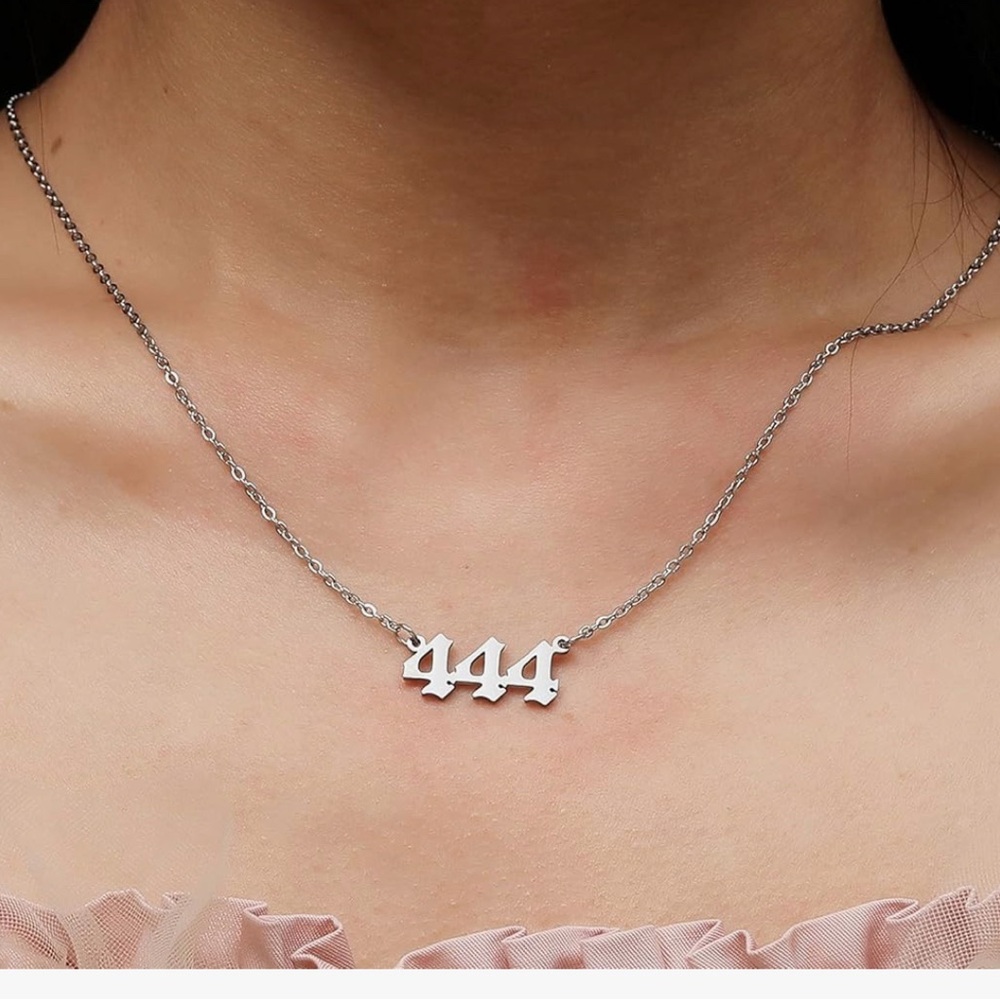 Angel Number Stainless Necklace